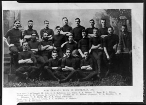New Zealand rugby team in Australia 1884