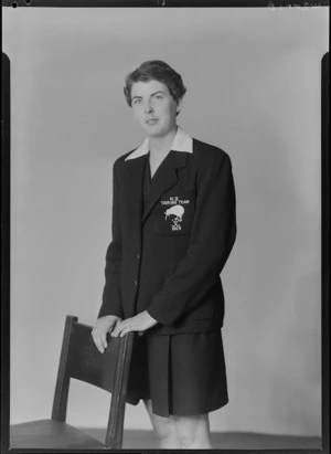 O Stevens, New Zealand Women's Hockey touring team, 1959