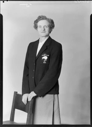 C A Scott, New Zealand Women's Hockey touring team, 1959