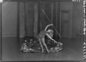 Bebe de Roland, dancer, as a child in costume