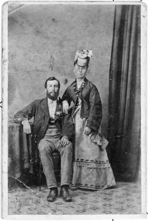 David Elles Ramsay Niven and his wife Jane