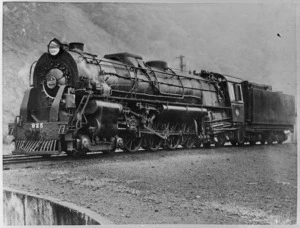 "K" Class, oilburning locomotive No 925 - Photograph taken by New Zealand Railways