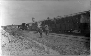 Public Works train at Huarau, 1923