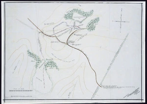 Annabell and Marchant (Firm), fl. 1927 :[Scene of battle at Tauranga-Ika Pa, 1868] [ms map] / Compiled by Annabell and Marchant, civil engineers and surveyors, Wanganui, Sept. 1927.