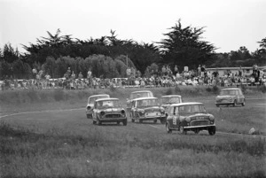 Minis racing at Levin