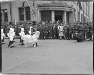 2 Battalion, Royal Welch Fusiliers, parade in Tokyo