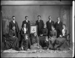 Family of William Akerman Spurdle - Photograph taken by Frank J Denton