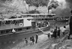 Steam boats on the Whanganui River