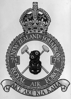 Insignia of the 75th New Zealand Squadron, Royal Air Force