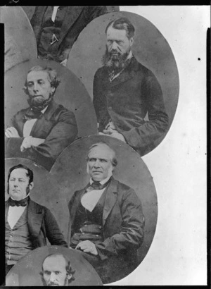 T S Forsaith, H Carleton, W C Daldy and A Clark, members of the House of Representatives in 1860