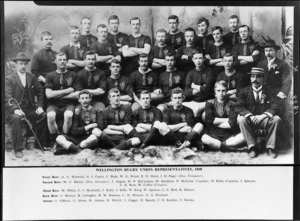 Wellington Rugby Football Union representative team of 1898