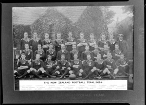 All Blacks, New Zealand representative rugby union team, 1905-1906