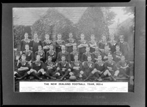 All Blacks, New Zealand representative rugby union team, 1905-1906