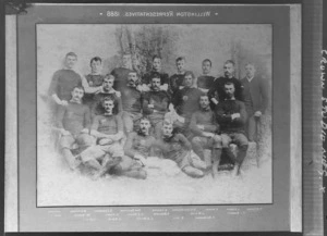 Wellington Rugby Football Union representative team of 1888
