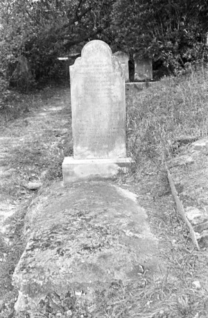 Grave of Emily Whitworth and Robert Buckeridge, plot 5401, Bolton Street Cemetery