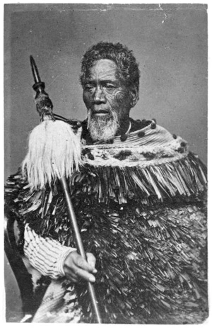 New Zealand House : Unidentified Maori man