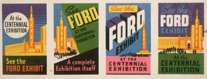 [O'Dea, Albert James], 1916-1986 :See the Ford exhibit at the Centennial Exhibition. [1939-40].