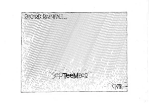 Record rainfall ... SepTEEMber. 5 October 2010