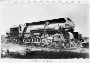 J class locomotive, NZR No 1200, built by the North British Locomotive Company, 1940