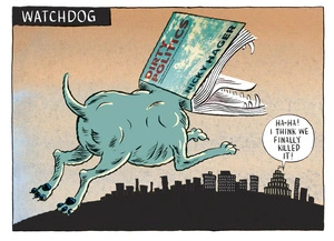 Murdoch, Sharon Gay, 1960- :Dirty politics dog.26 November 2014