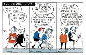 Murdoch, Sharon Gay, 1960- :National mood. 24 September 2014