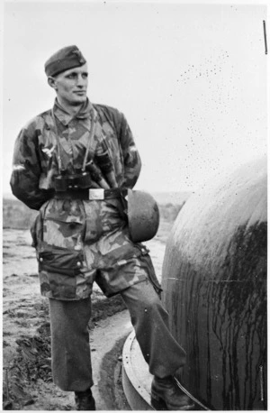 German parachutist on Crete during World War II