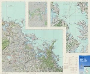 Map of Bay of Islands.