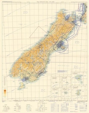 World aeronautical chart, ICAO 1:1,000,000. 3553S, South Island, N.Z. : (including 3570, 3552, 3571, 3641, 3639, and 3655) / drawn by B.M. Mayhew.