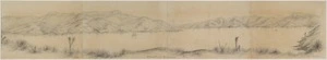 Norman, Edmund 1820-1875 :Akaroa Harbour, New Zealand [1855 or 1856?]