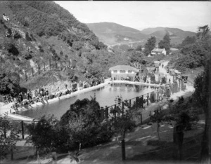 Khandallah swimming baths, Wellington