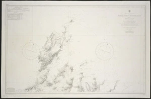 Cook Strait anchorages. Sheet I, D'Urville Island to the entrance of Queen Charlotte Sound / surveyed by J.L. Stokes, B. Drury ...