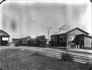 "N" class Baldwin locomotive at Duntroon Railway Station