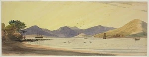 [Hodgkins, William Mathew] 1833-1898 :Akaroa. The Bay [1868 or 1869?]