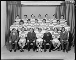 Marist Brothers Old Boys Rugby Club, Wellington, junior 1st division, 1970