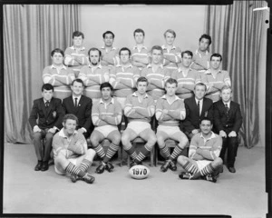 Marist, Wellington, rugby league premier division team, 1970