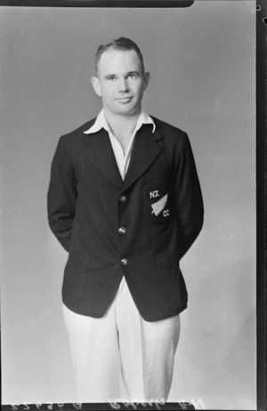 Albert Roberts, member of the New Zealand representative cricket team, 1937