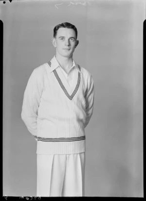 John Beck, member of the New Zealand representative cricket team