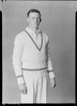 R W Blair, member of the New Zealand representative cricket team, 1953