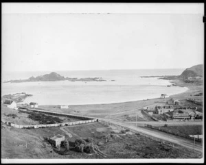 Godber, Albert Percy, 1875-1949 :Photograph of Island Bay, Wellington