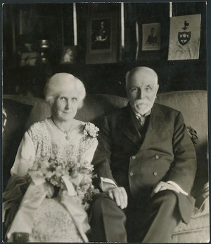 Sir Robert and Lady Anna Stout - Photograph taken by S P Andrew Ltd