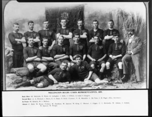 Wellington Rugby Football Union representative team of 1899