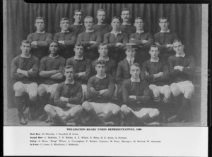 Wellington Rugby Football Union representative team of 1909