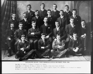 Wellington Rugby Football Union representative team, Southern tour of 1905