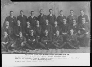 Wellington Rugby Football Union representative team, Northern tour, 1906