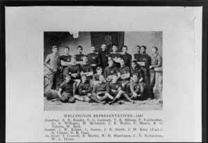 Wellington Rugby Football Union representative team of 1887