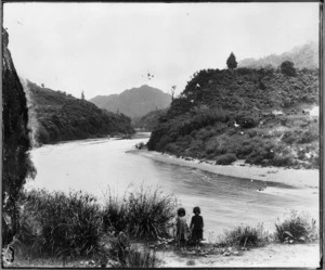 Looking across the Wanganui River towards Galatea