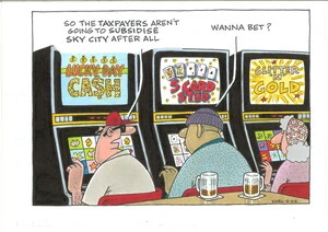 Clark, Laurence, 1949- :[No taxpayer subsidies for Sky City]. 21 February 2015
