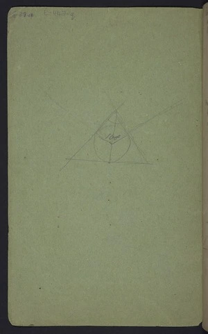 Hodgkins, Frances Mary, 1869-1947 :[Geometrical drawing. 1880s?]