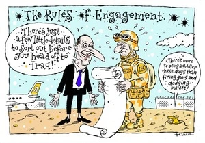 Hodgson, Trace, 1958- :The rules of engagement. 15 February 2015