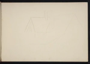 [Hodgkins, Frances Mary] 1869-1947 :[Roof of a house. 1893?]